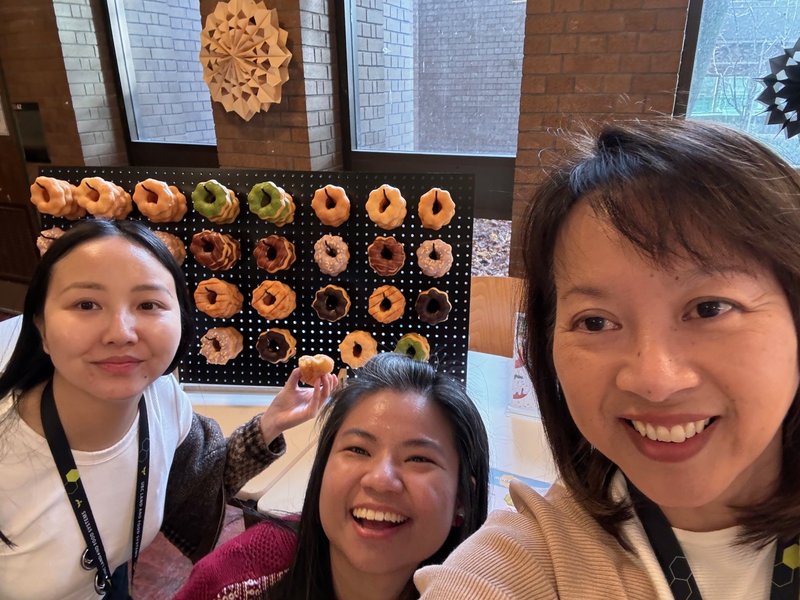 Comms at donut wall